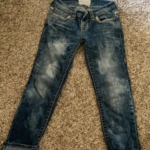 Big star cropped jeans